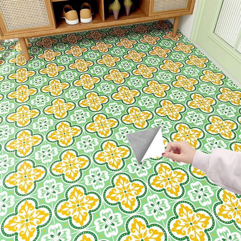 Кухня специальная ПВХ напольная наклейка самоклеящийся пол отремонтированный пол плитка напольная плитка нескользящая напольная плитка ремонт износостойкая