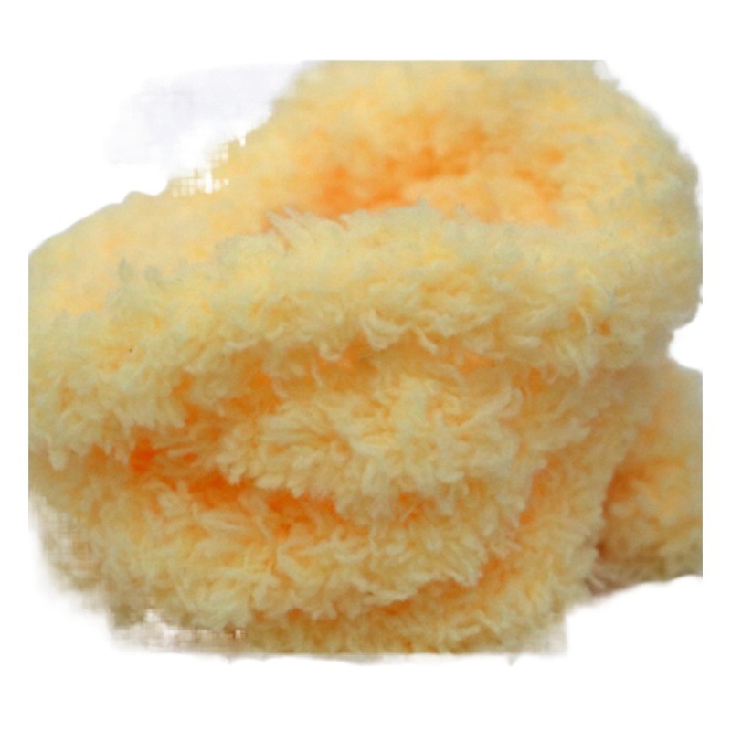 Suministro directo de fábrica de hilo de coral de 20mm, torsión de felpa de lana, juguete de peluche de perro de leche de bricolaje súper grueso y súper denso hecho a mano