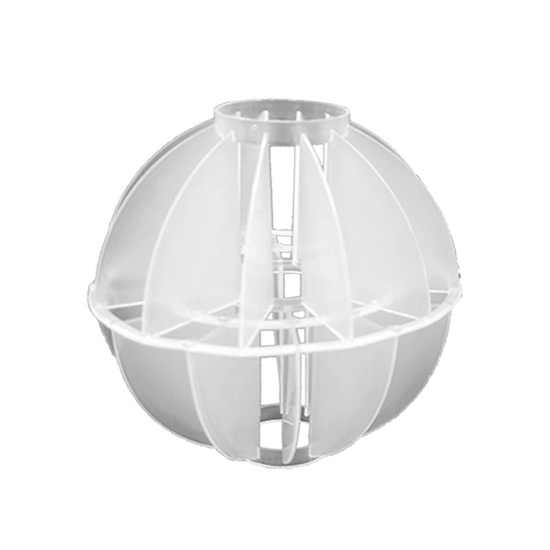ppプラスチック多面中空ボールフィラー脱臭フィルタリングバイオボール冷却塔脱硫スプレータワー環境に優しい洗浄ボール|undefined