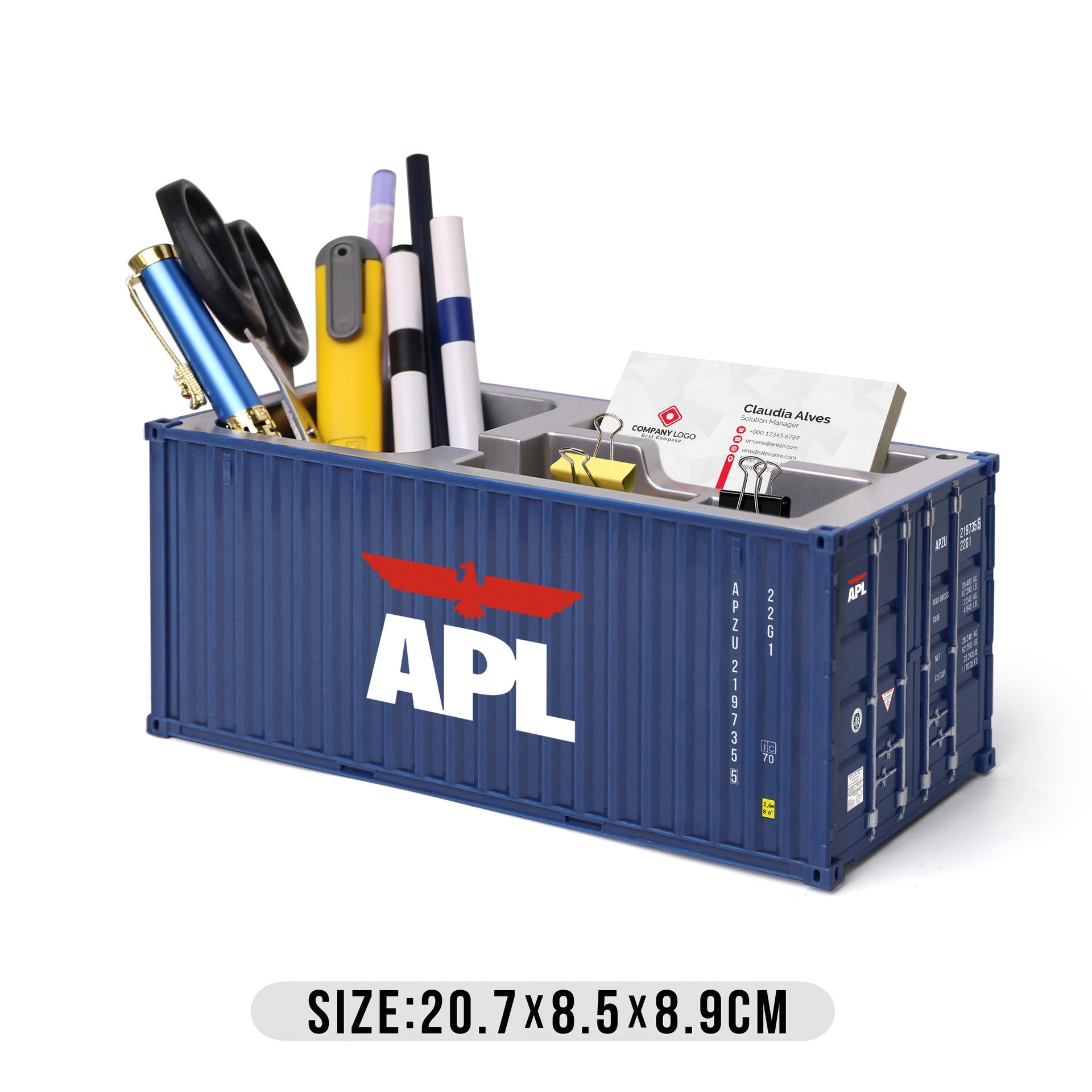 Caja de tarjetas de visita APL Pen Holder