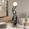 Lady Laureate Slash-Electro-plated gray/1.2 meters high