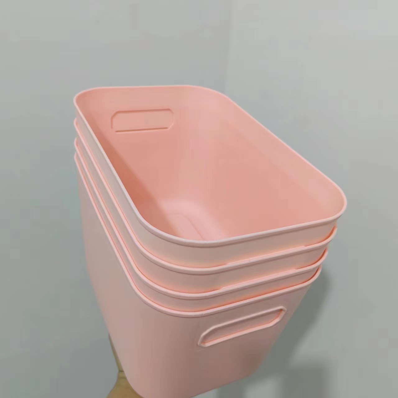 Caja de almacenamiento de caja de teléfono móvil Venta caliente gran capacidad portátil estudiante escritorio snack cosméticos almacenamiento cesta sundries organización caja