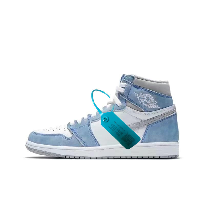 AJ1 하이탑 워싱 블루