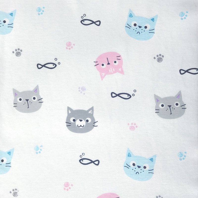 ニット綿綿綿毛布プリント赤ちゃん精櫛プリント枕カバー生地赤ちゃん下着tシャツニット生地|undefined