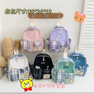 Korean Style Cartoon Rabbit Children's Bag New Cute Girl's Large Capacity Kindergarten Schoolbag All-match Lightweight Backpack
