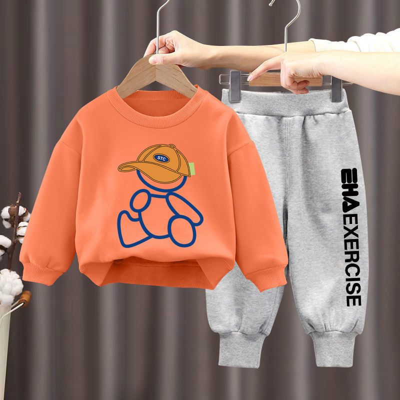 Jungen Handsom Frühling Herbst Neue kinder Koreanische Edition Sweatshirt in Kinder Sport und Freizeit Lose Zwei_voghion.com