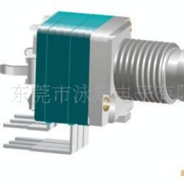 汽车功放电位器电贝斯吉他开关电位器R095双联电位器塑封电位器