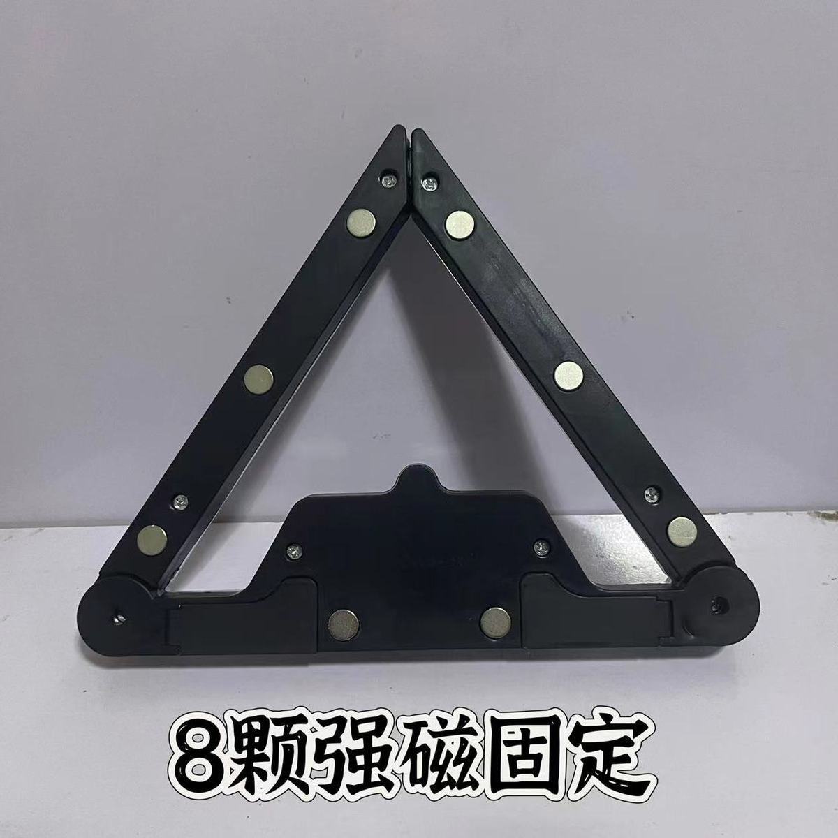 Truck solar flash light motorcycle anti-rear-end display wide warning light car rear taillight led wiring-free
