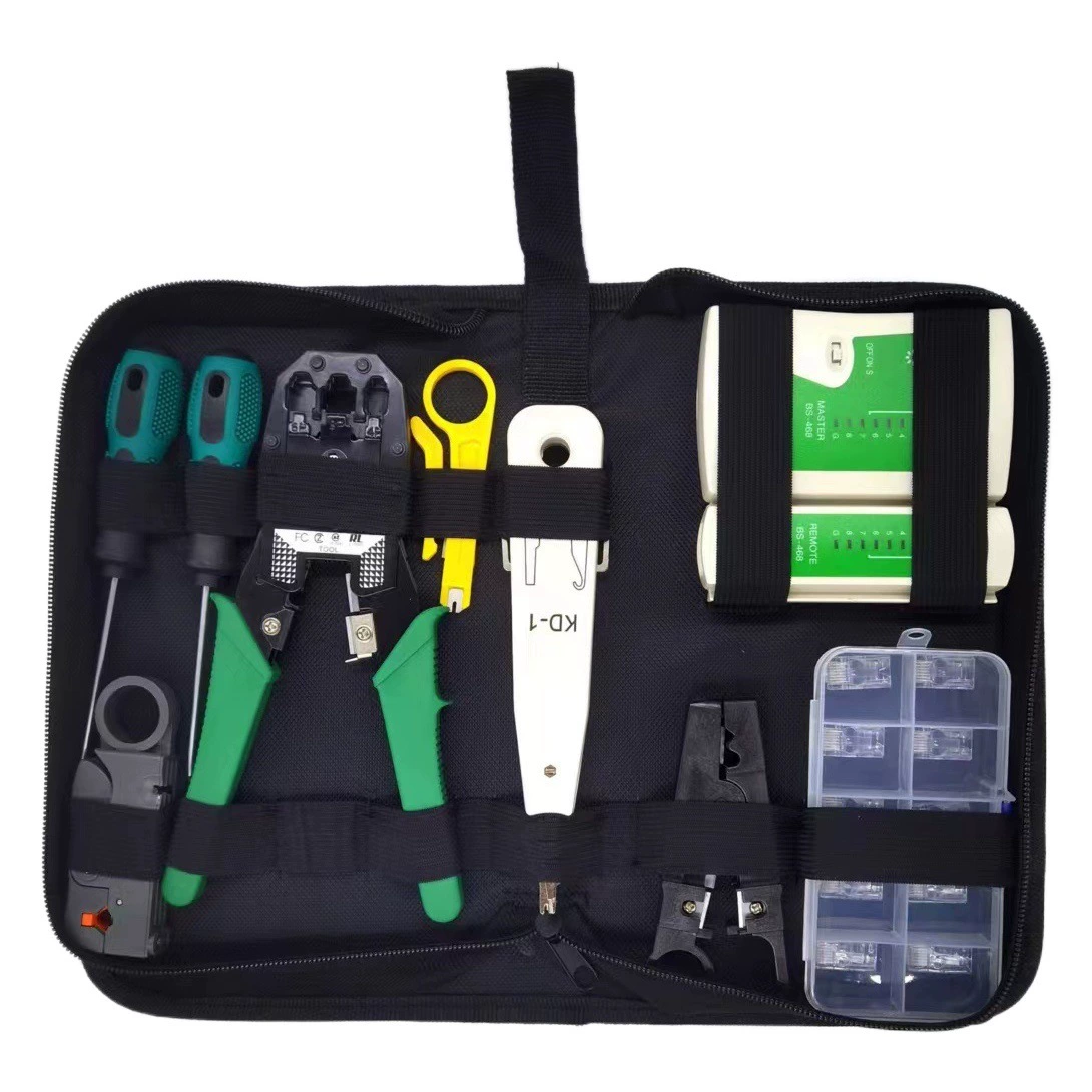 Набор сетевых инструментов, набор тестеров для установки сети, набор зажимов для домашнего сетевого кабеля, оригинальная специальная цена