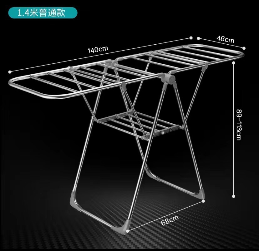 percha de ropa percha de abrigo plegable percha de ropa percha de secado multicapa