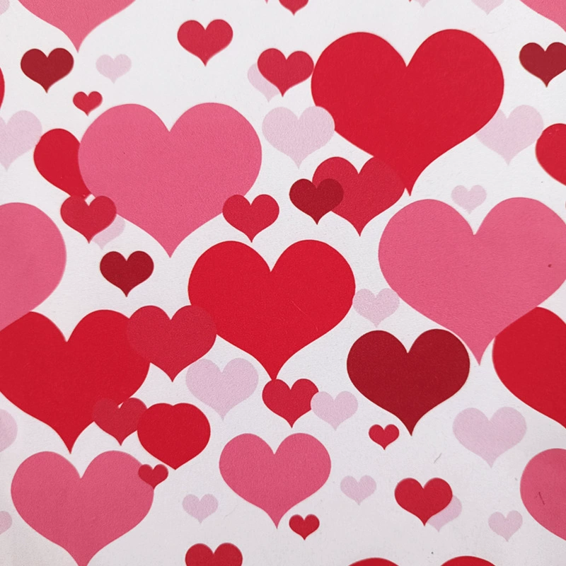 Amazon Valentine's Day Handmade cloth head cloth group DIY patchwork love plaid letter digital printing fabric