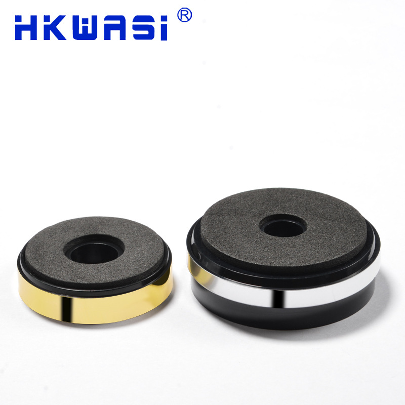 ABS电镀脚垫防滑音响烫金机脚 支撑脚垫烫银脚垫烫金渡银边脚垫