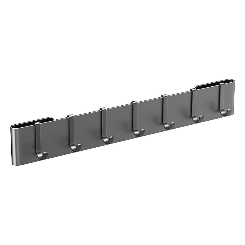Навесная настенная стойка для ножей на кухне, многофункциональное hanging-storage с крючками, железо 20–50 cm