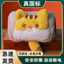 热水袋充电式防爆毛绒暖宝宝暖手宝卡通暖水袋可爱暖手袋注水批发