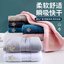 跨境毛巾家用擦脸洗脸巾男生专用洗澡不掉毛成人吸水毛巾浴巾套装