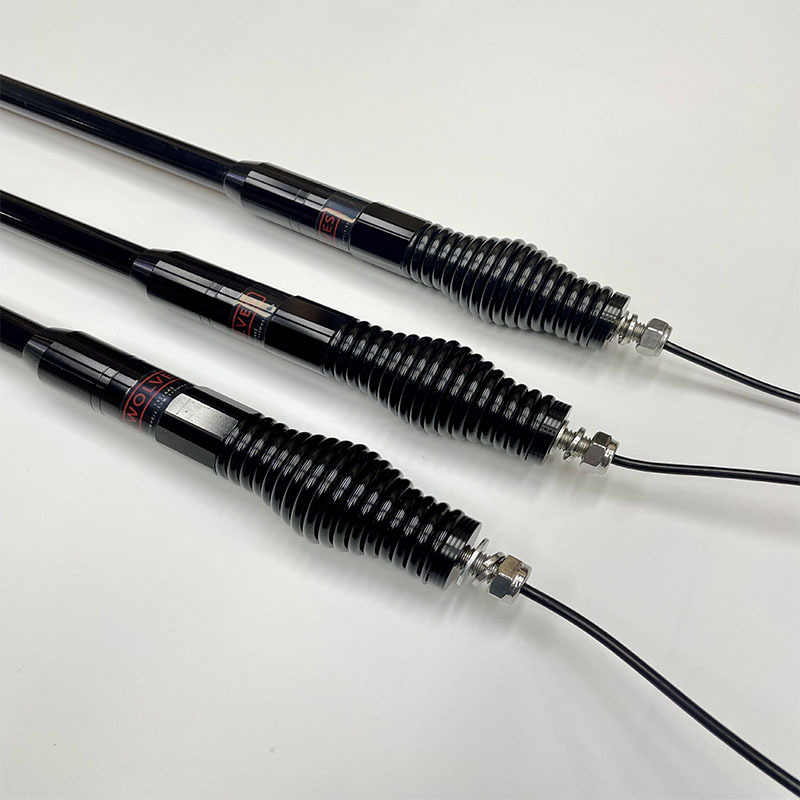 Enhanced Large Spring Thickened Vehicle Radio Intercom Signal Booster Antenna Off-Road Vehicle Front Bumper Flagpole