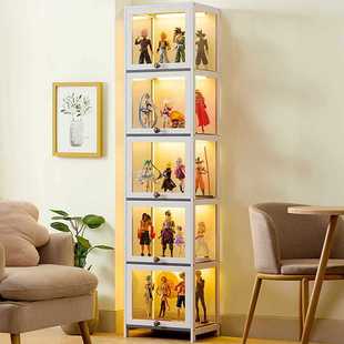 ✅ Display Cabinet Hand-Made Acrylic Display Stand Non-Glass Cosmetics Products Small Display Cabinet Cigarette Shelf Home