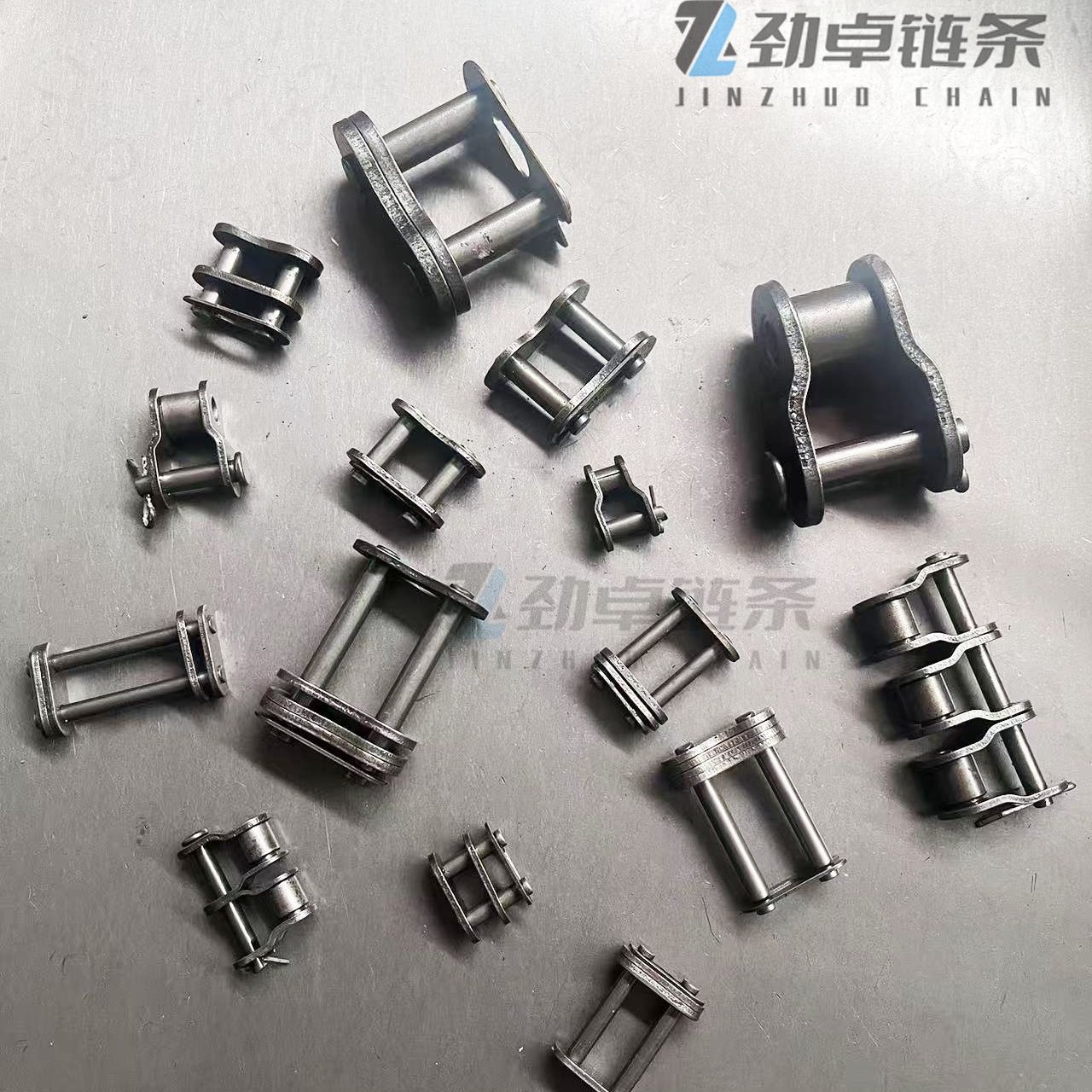 【A系列】【双排三排半扣半接】链条接头链扣3456分1寸06A08A10A