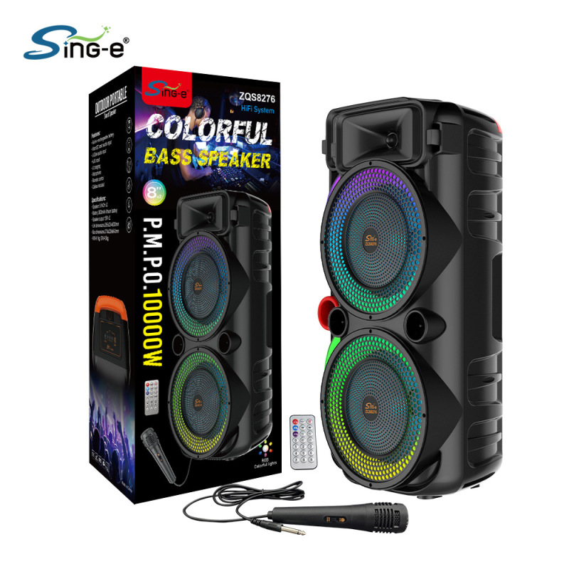 SING-E s8276クロスボーダー対外貿易人気公演広場舞台大出力無線屋外BT大スピーカー|undefined