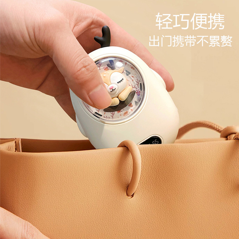 2024 nuevo calentador de manos para gatos recargable de dibujos animados lindo lindo mascota USB portátil a prueba de explosiones mini regalo de invierno