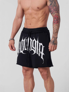 Спортивные шорты, трендовые штаны для спортзала, в американском стиле