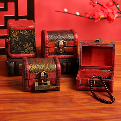Export Retro European Style Wooden Box Storage Box Creative Candy Box Packaging Craft Small Box Wholesale 