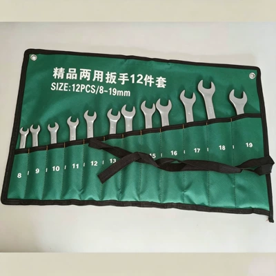 Mühərrik tənzimləmə alətləri – Thickened Canvas Bag Dual-Purpose - matte-12-piece-set-8-19-green