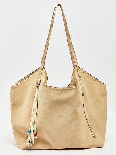 2026 Early Autumn Vintage Calfskin Design Tote Bag, Stylish Loose and Lazy Feeling, Large Capacity Commuter Shoulder Bag