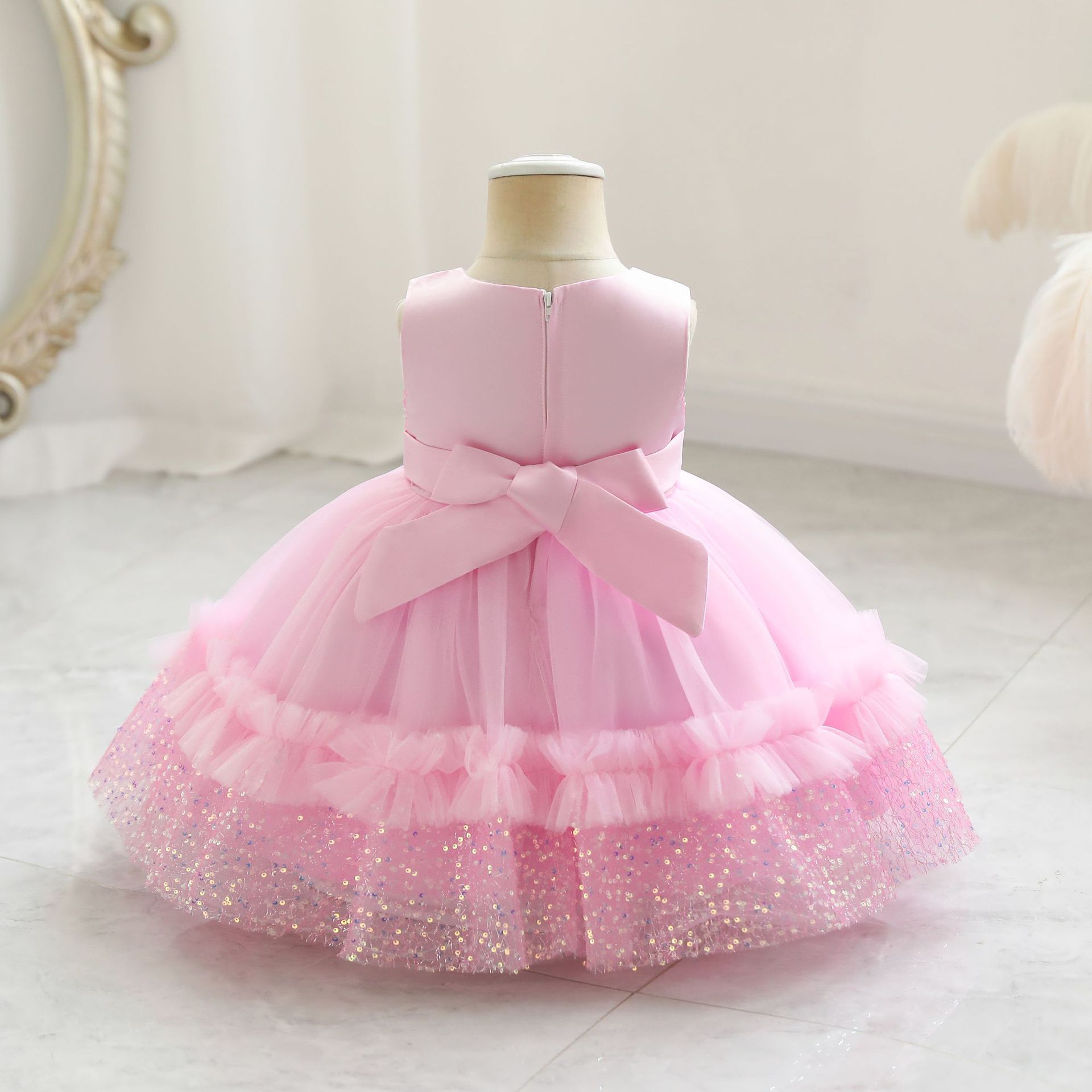 vestido de princesa infantil