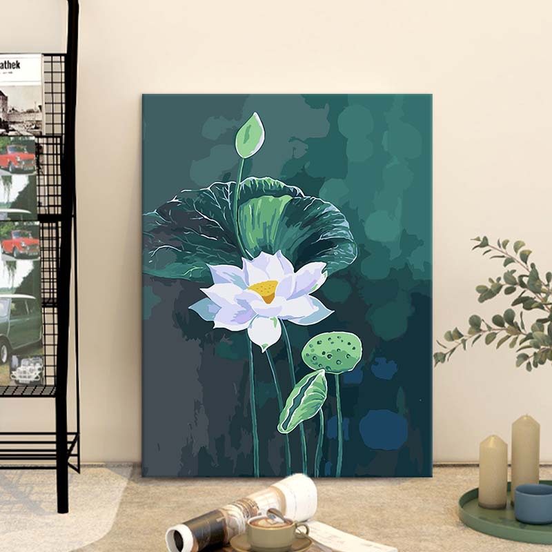 Ready-Made DIY Digital Oil Painting 40*50cm Modern Hanging Painting Hand-Painted Color Filling Living Room Decorative Painting Manufacturer