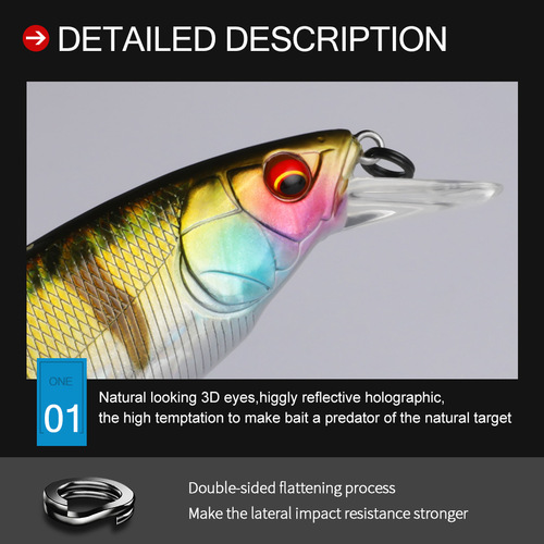 Bear King BearkingM160 Floating Minnow Bait 16cm30g Long Diving Diving 0.8m-1.2m Cross-border Wholesale