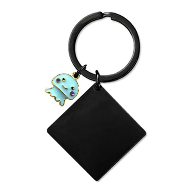 40g Weight Bag Pendant, Keychain Classification 1 Piece Quantity Casual, Daily Occasion Metal Material Rainbow, Jellyfish, Customization Laser Engraving Pattern Unisex Gender Vintage Style, Classic Style Style Vintage Style Classic Style Rainbow Jellyfish Customization Laser Engraving Metal Unisex Bag Pendant Keychain 4