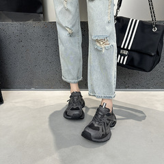 欧货四季款厚底老爹鞋女2025新款时尚百搭休闲鞋韩版跑步运动鞋潮