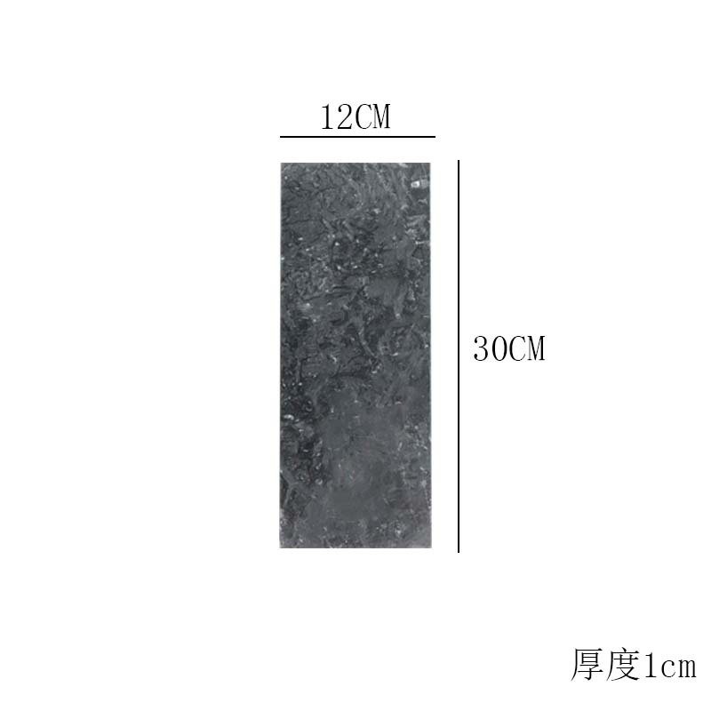 Nórdico ins estilo mármol natural bandeja hogar Mesa almacenamiento bandeja de almacenamiento de alimentos rectangular bandeja de almacenamiento de baño
