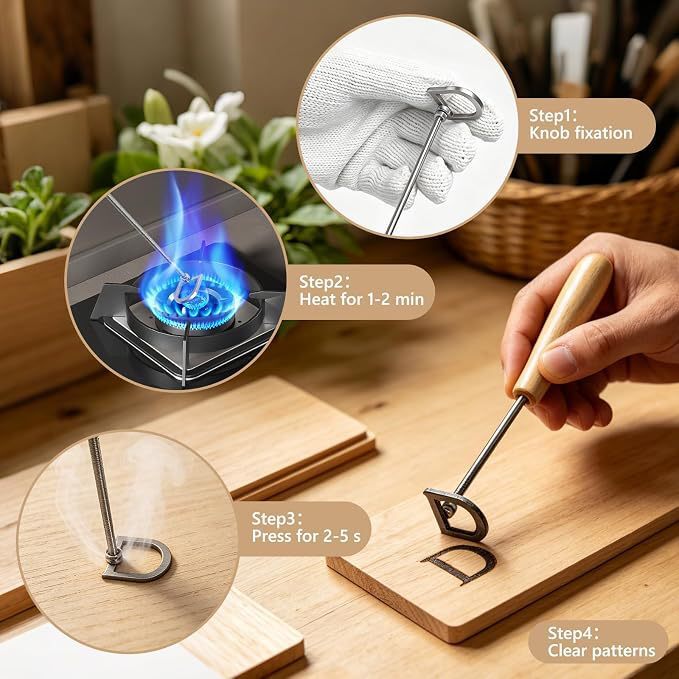 In-stock cross-border Amazon 26-piece stainless steel letter set suitable for wood, leather, barbecue, bread, and iconic designs