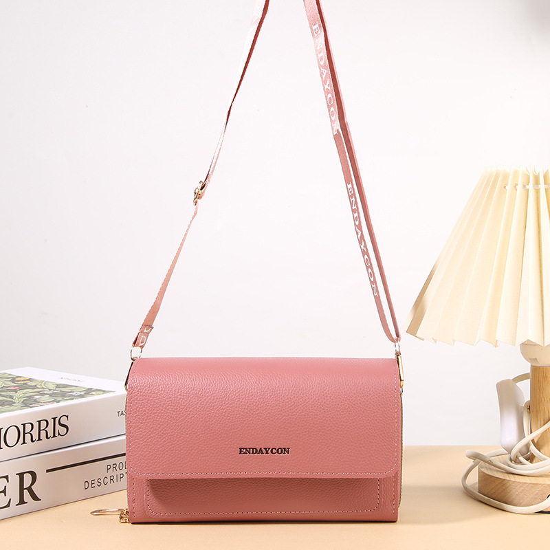 New Touch Screen Mobile Phone Bag for Women, Small Cross-Body Bag for Mobile Phone, Fashionable Key Coin Bag, Horizontal Style New Touch Screen Mobile Phone Bag for Women, Small Cross-Body Bag for Mobile Phone, Fashionable Key Coin Bag, Horizontal Style