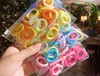 Children's towel, elastic hair rope, cute hair accessory, no hair damage, Korean style