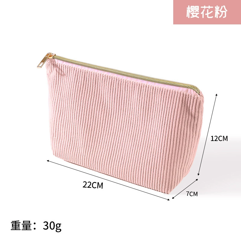 Разделочная косметичка в корейском стиле, большой объем PU сумка 27×12×7 см