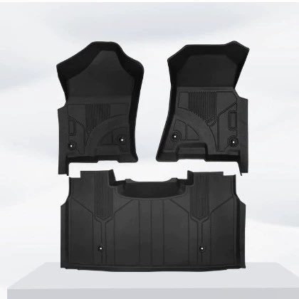[Коврики для Dodge Ram 1500 2012–2018/2019–2024, 3D всепогодные TPE]