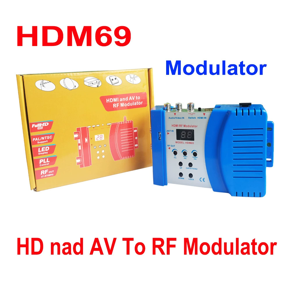 HD-модулятор HD/AV TO RF HD RF Modulator HDM69L