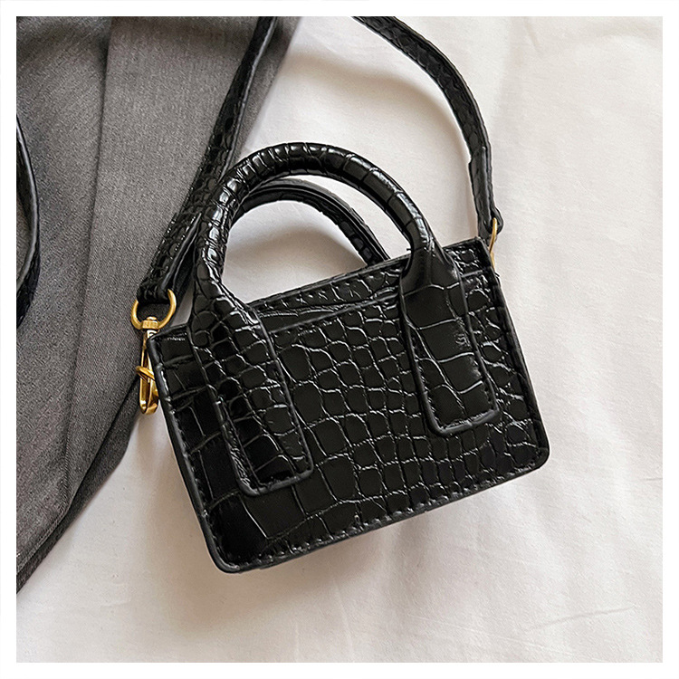Crossbody Shoulder Bag With Crocodile Pattern For Women_voghion.com