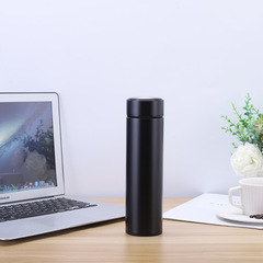 304不鏽鋼商務保溫杯 真空車載運動禮品杯便攜式帶茶漏智能溫控杯