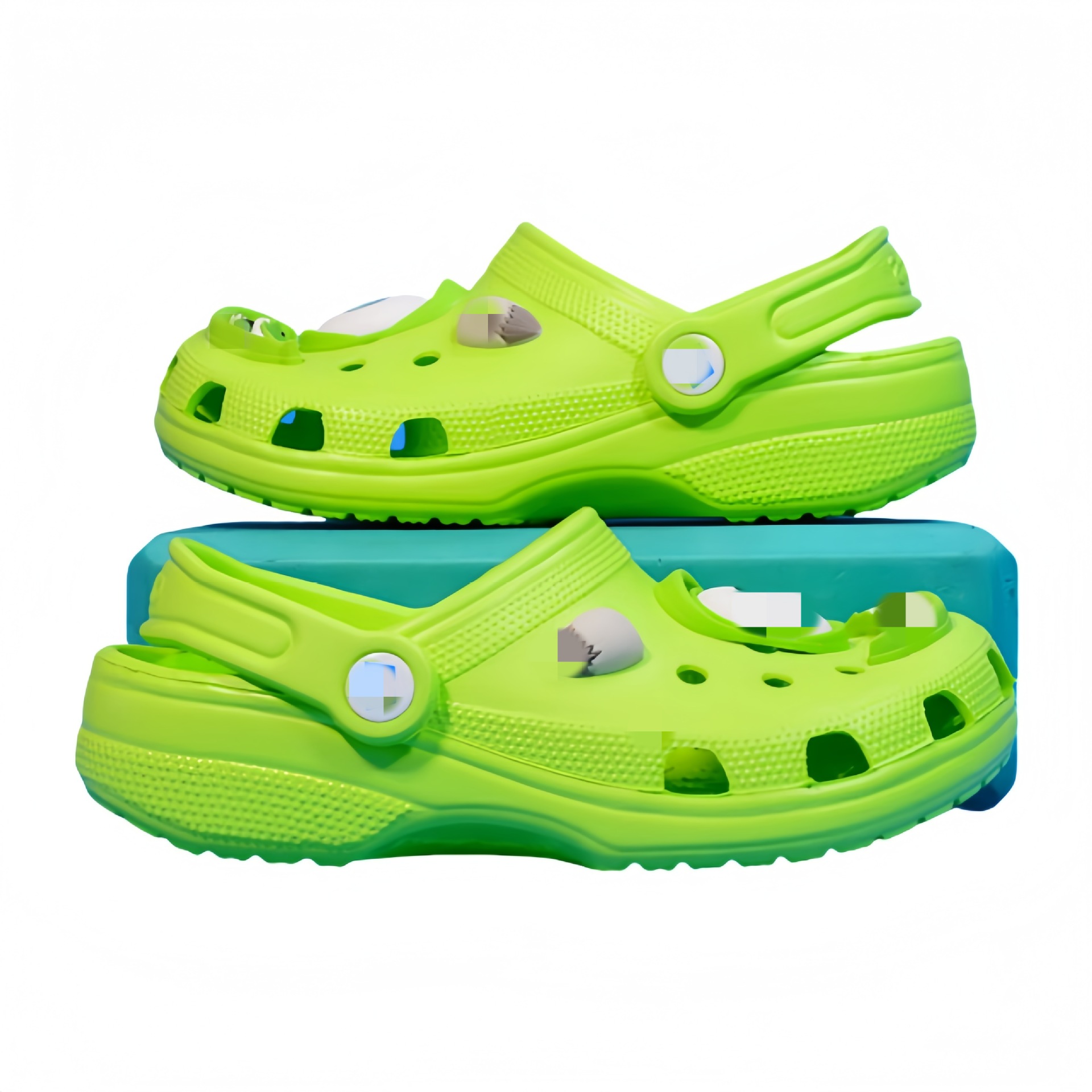 Jiajiacross Monstruo Power Company Michael Big Eyes Kids Hole zapatos zapatillas sandalias niños image 4