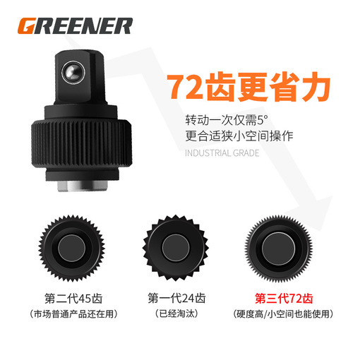 Green Forest 32-piece socket set, socket wrench, spark plug tool set, auto repair tool box