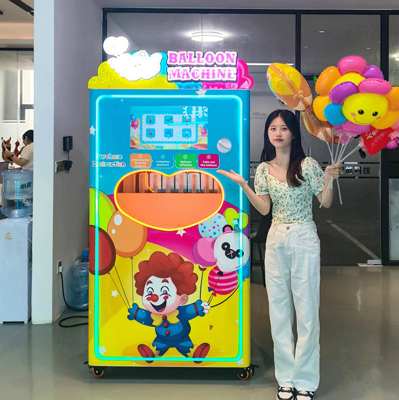 Colorful Cloud Balloon Machine, Fully Automatic Vending Machine, Scenic Spot Traffic Self-Service Machine, Niche Side Business Can Be Placed in Amusement Parks
