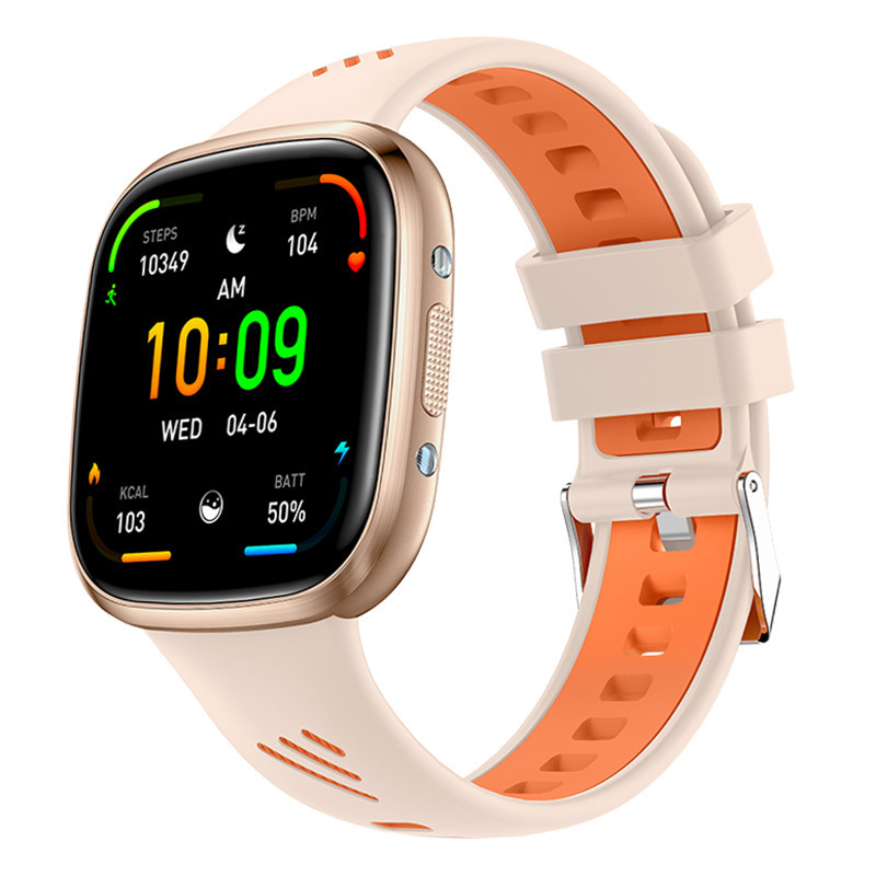 HT31 Smartwatch mit Bluetooth, Anruffunktion, Sprachassistent, Taschenlampe, Benachrichtigungen, Schrittzähler und Fitness-Tracker_voghion.com