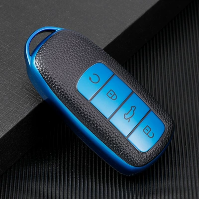 Chery Arrizo 8 key case Car key bag - chery-h-model-sapphire-blue-single-set