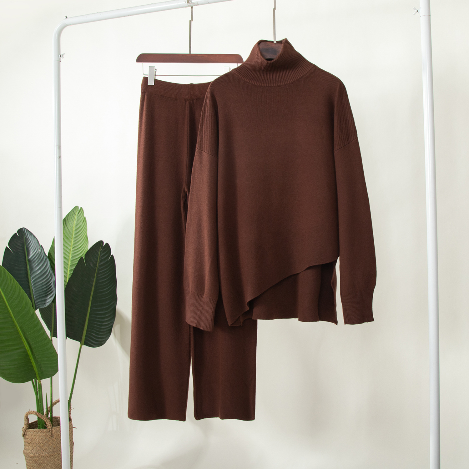 840g Weight Long Sleeve Sleeve Length Pullovers Placket Type Regular Sleeve Sleeve Type Cotton Fabric Type Regular Top Length Sweater Tops Type Daily Occasion Turtleneck Neckline Loose Version Solid Color Pattern Winter Season Women'S Gender Rib-Knit Design Fashion Style Women'S Sweater Long Sleeve Sweaters & Cardigans Rib-Knit Fashion Solid Color 9