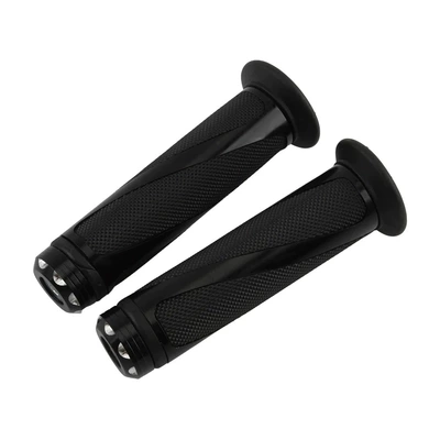 and Wear-Resistant Rubber Throttle | Motorcycle Handle Cover - black