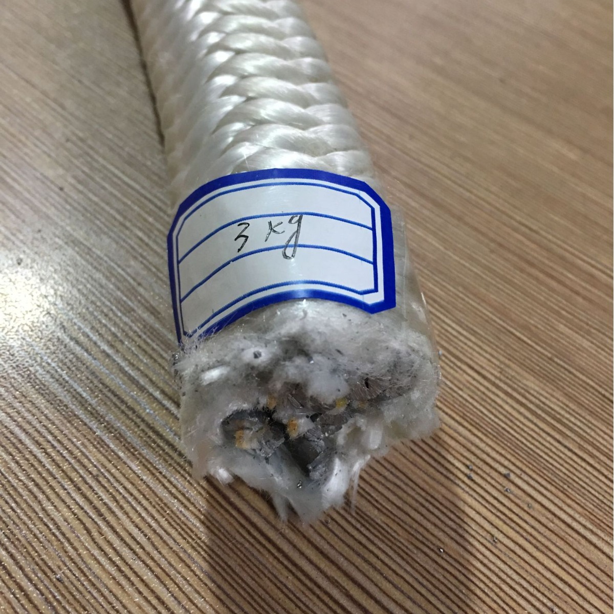 海洋网高强涤纶 编织铅绳 2KG  渔业配件 渔网铅线 来样可做